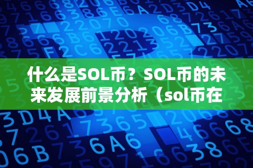 什么是SOL币？SOL币的未来发展前景分析（sol币在未来发展怎么样）